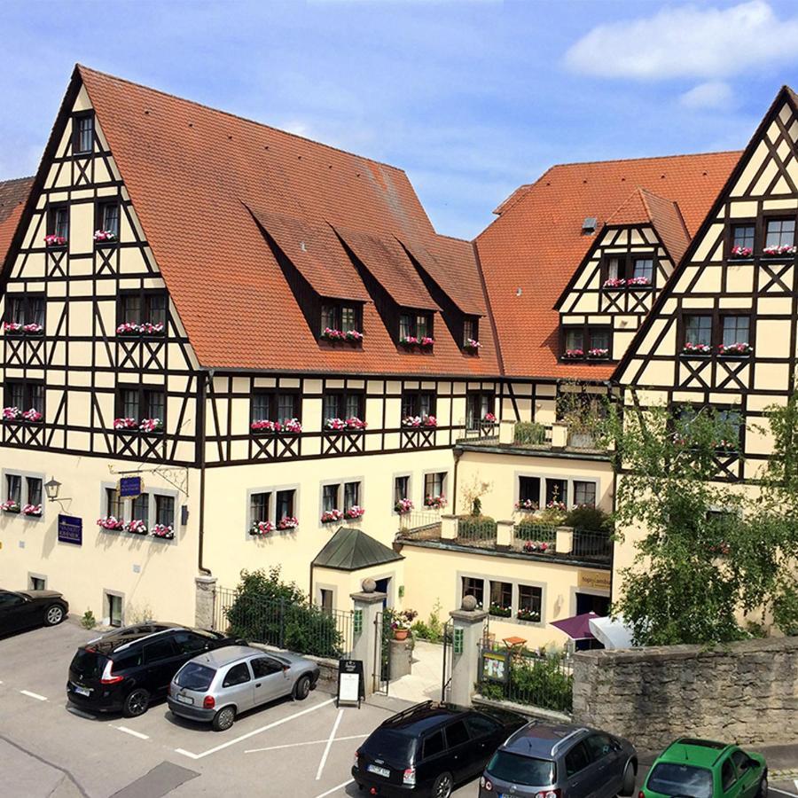 רוטנבורג אוב דר טאובר Prinzhotel Rothenburg מראה חיצוני תמונה