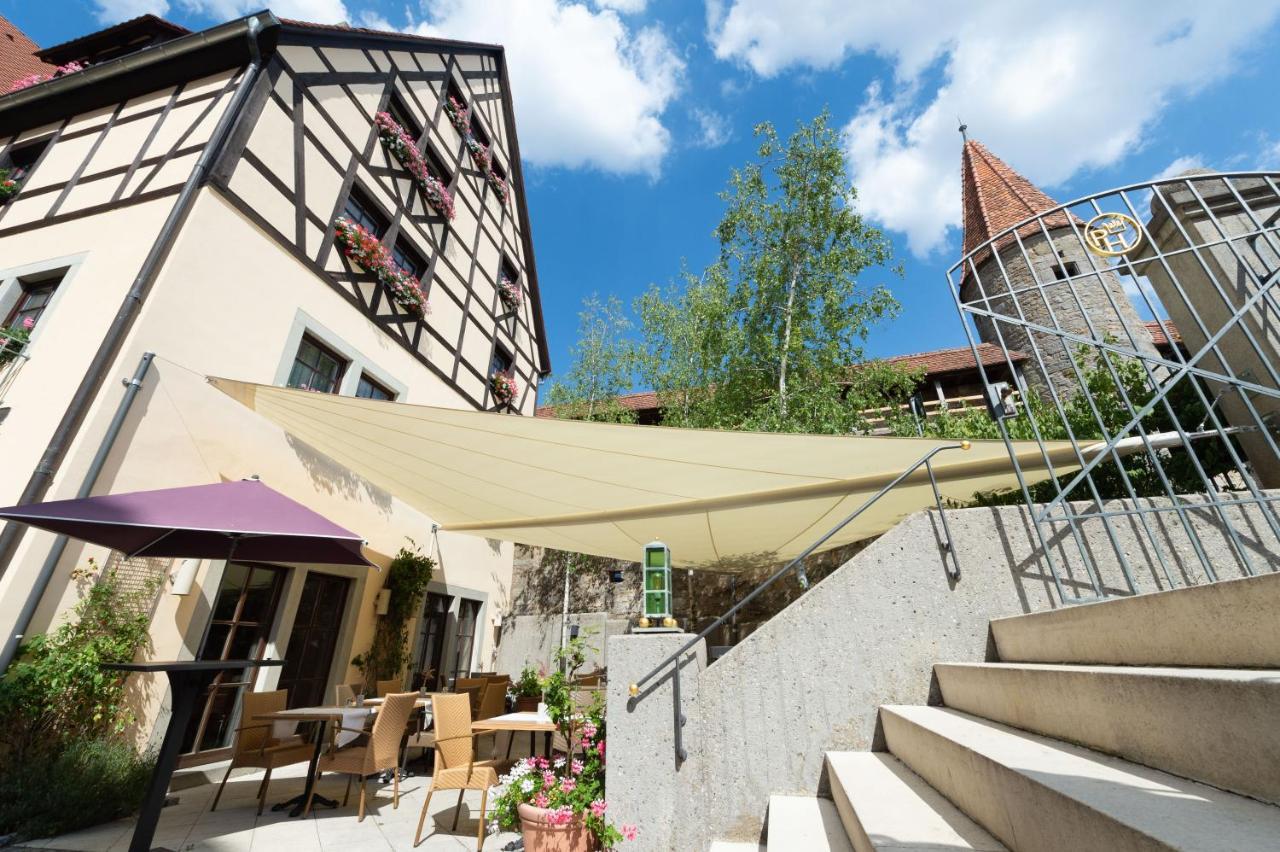 רוטנבורג אוב דר טאובר Prinzhotel Rothenburg מראה חיצוני תמונה