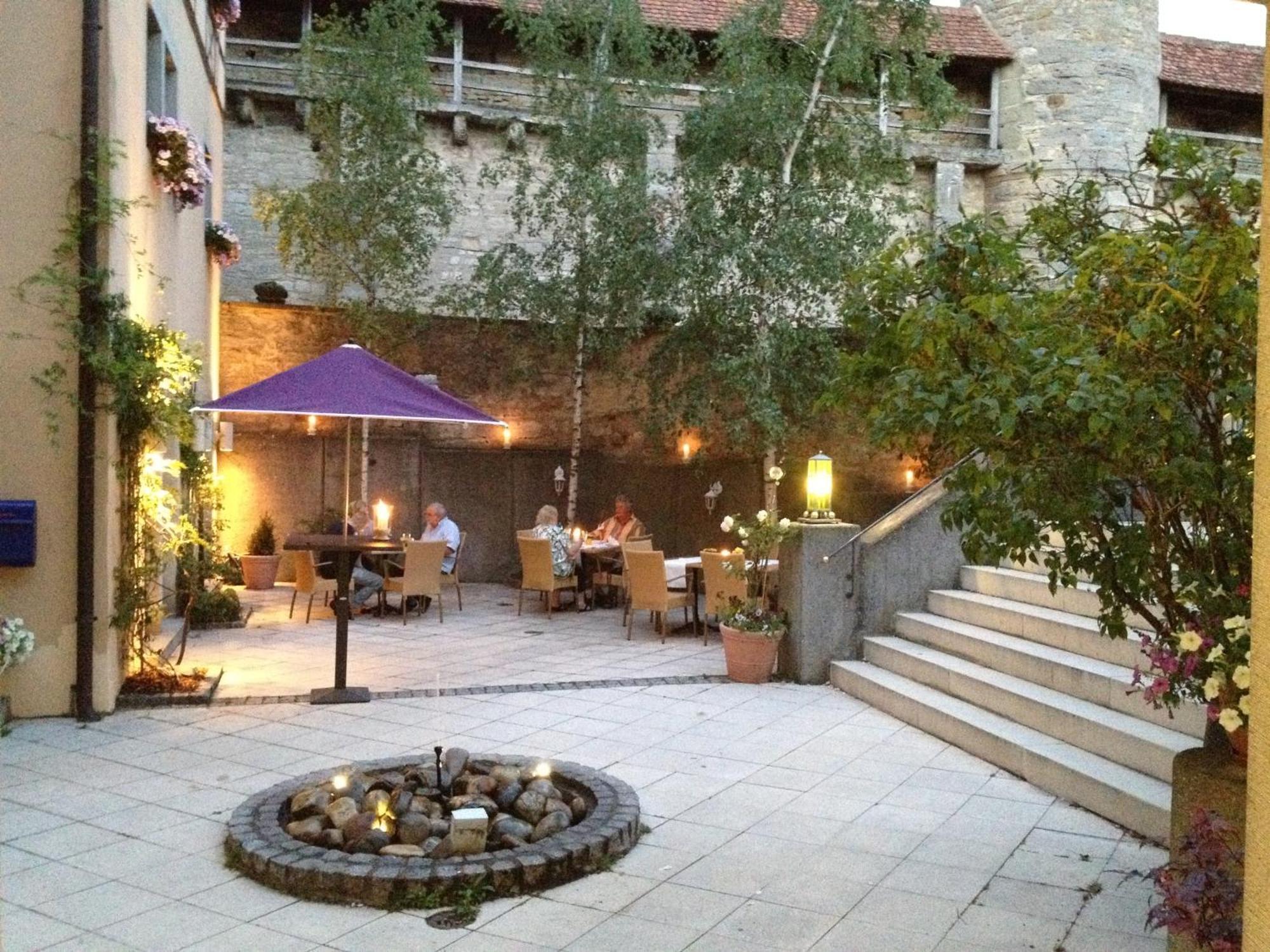 רוטנבורג אוב דר טאובר Prinzhotel Rothenburg מראה חיצוני תמונה