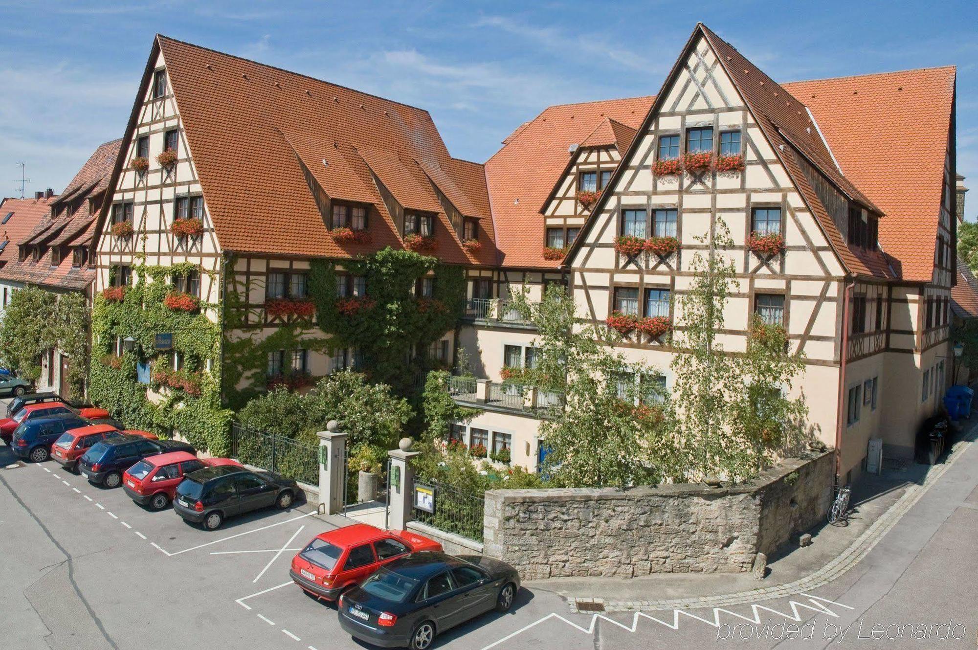 רוטנבורג אוב דר טאובר Prinzhotel Rothenburg מראה חיצוני תמונה