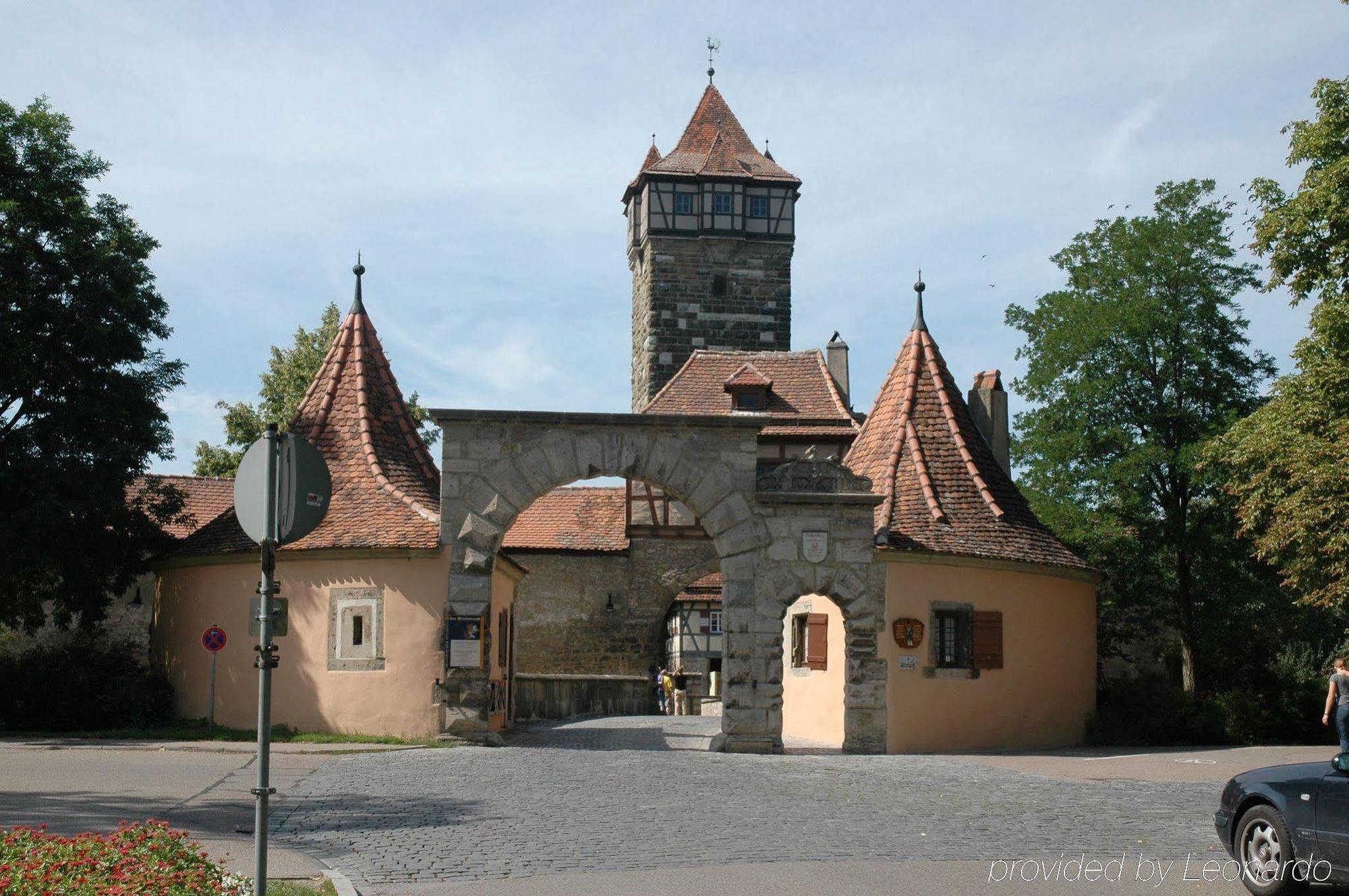 רוטנבורג אוב דר טאובר Prinzhotel Rothenburg מראה חיצוני תמונה